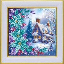 Bead Embroidery Kit Winter Fantasy Bead needlepoint Beadwork DIY VDV -1393
