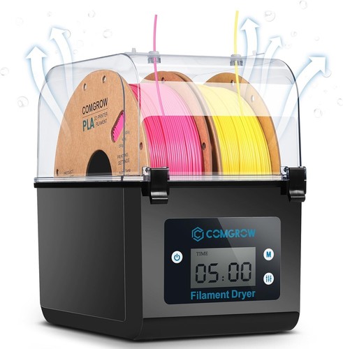 Large 3D Filament Dryer and Storage Box for Moisture-Free 3D Printing Essentials - Picture 3 of 11