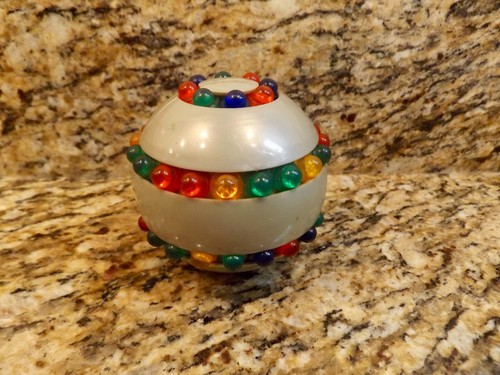 VINTAGE 1982 THE ORB PARKER BROTHERS SILBERKUGEL PUZZLE BALL SPIELZEUG TWIST TEASER
