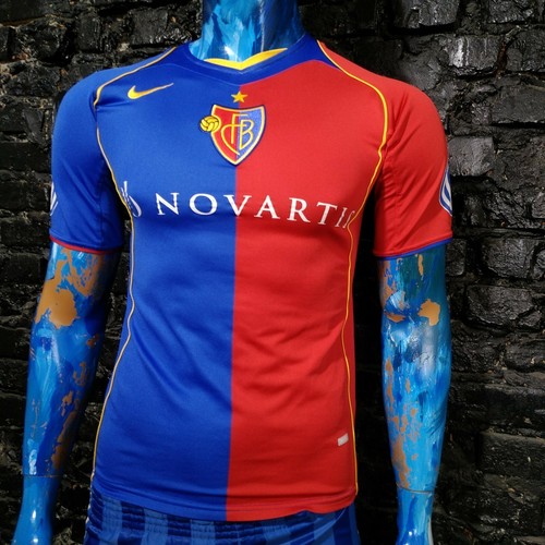 Basel 1893 Jersey Home football shirt 2004 - 2006 Nike Trikot Mens Size XS - Picture 3 of 12