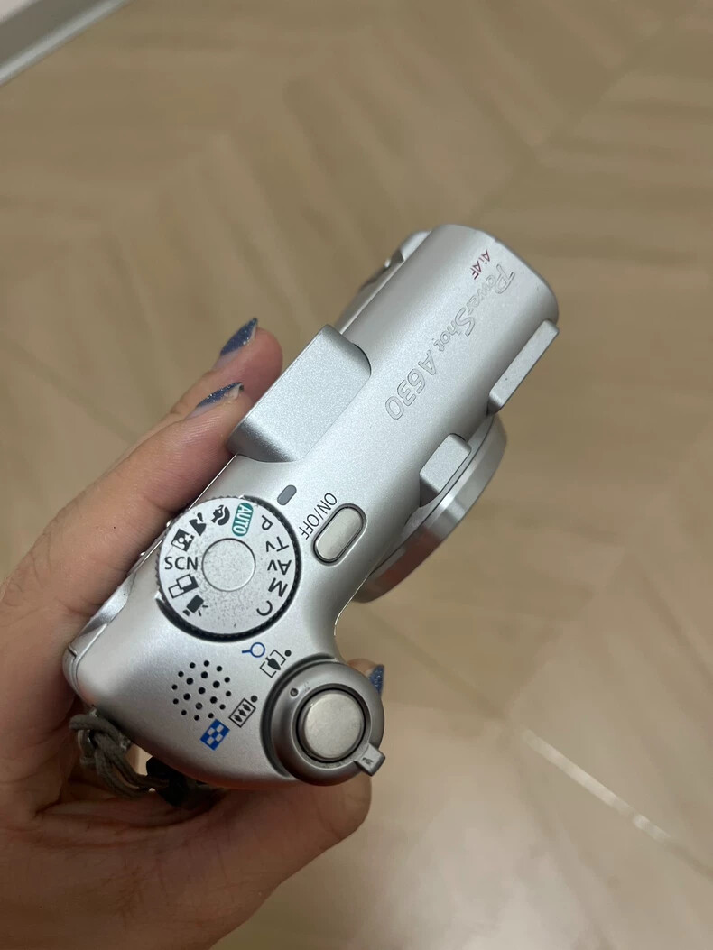 Canon PowerShot A630 8.0MP Digital Camera - Silver for sale online