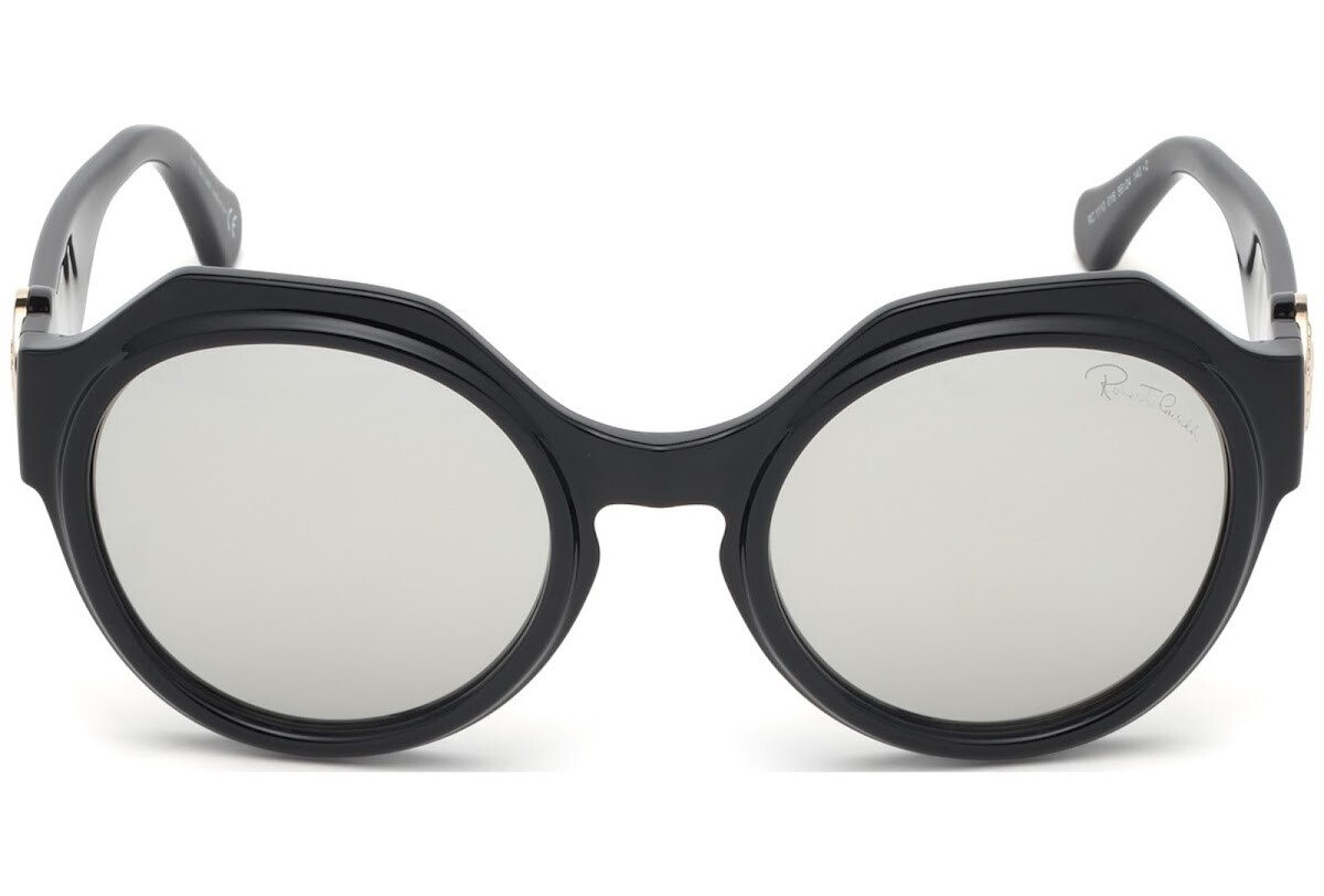 Roberto Cavalli RC 1110 01B Black Plastic Mirrored  display picture 2