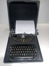 Vintage Remington Model 5 Portable Typewriter With Original Case thumbnail