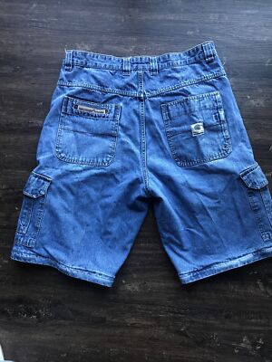 RARE Y2K Cargo ZipAway Cross Fire 36x30 jeans Cargo Jeans Jorts