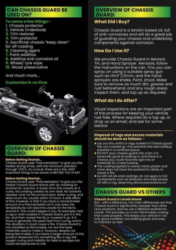 Pro Lanolin VCI underbody rustproofing kit Ready to spray. 2.5L Express delivery - Picture 5 of 10