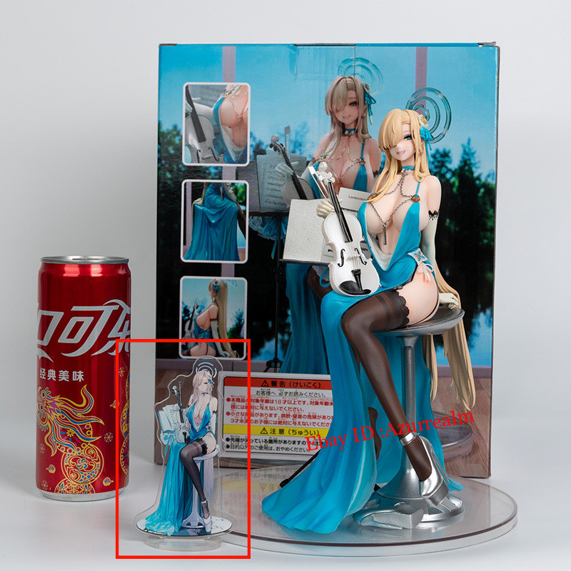 Anime Blue Archive ICHINOSE ASUNA vestidos de noche 1/6 pvc figura modelo pieza de coleccionista