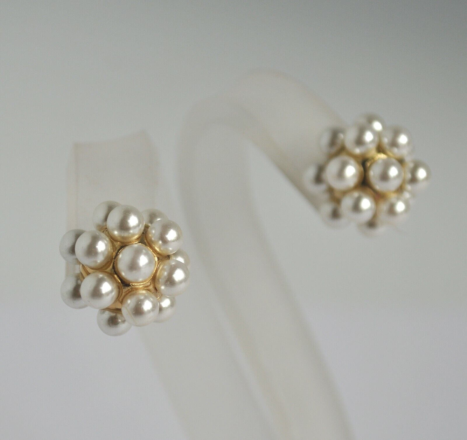 Trent Nathan Freshwater Pearl Cluster Stud Earring In Pearl | MYER