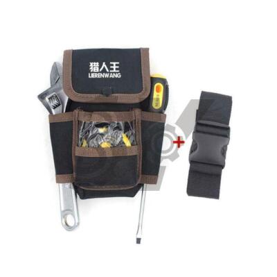 1PCS NEW Multi Electrician Tools Bags Waist Pocket Pouch Belt Waterproof #A6-9