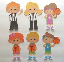 3D UPick NEW Basketball Tennis Boy Girl Sport Scrapbook Card Embellishment