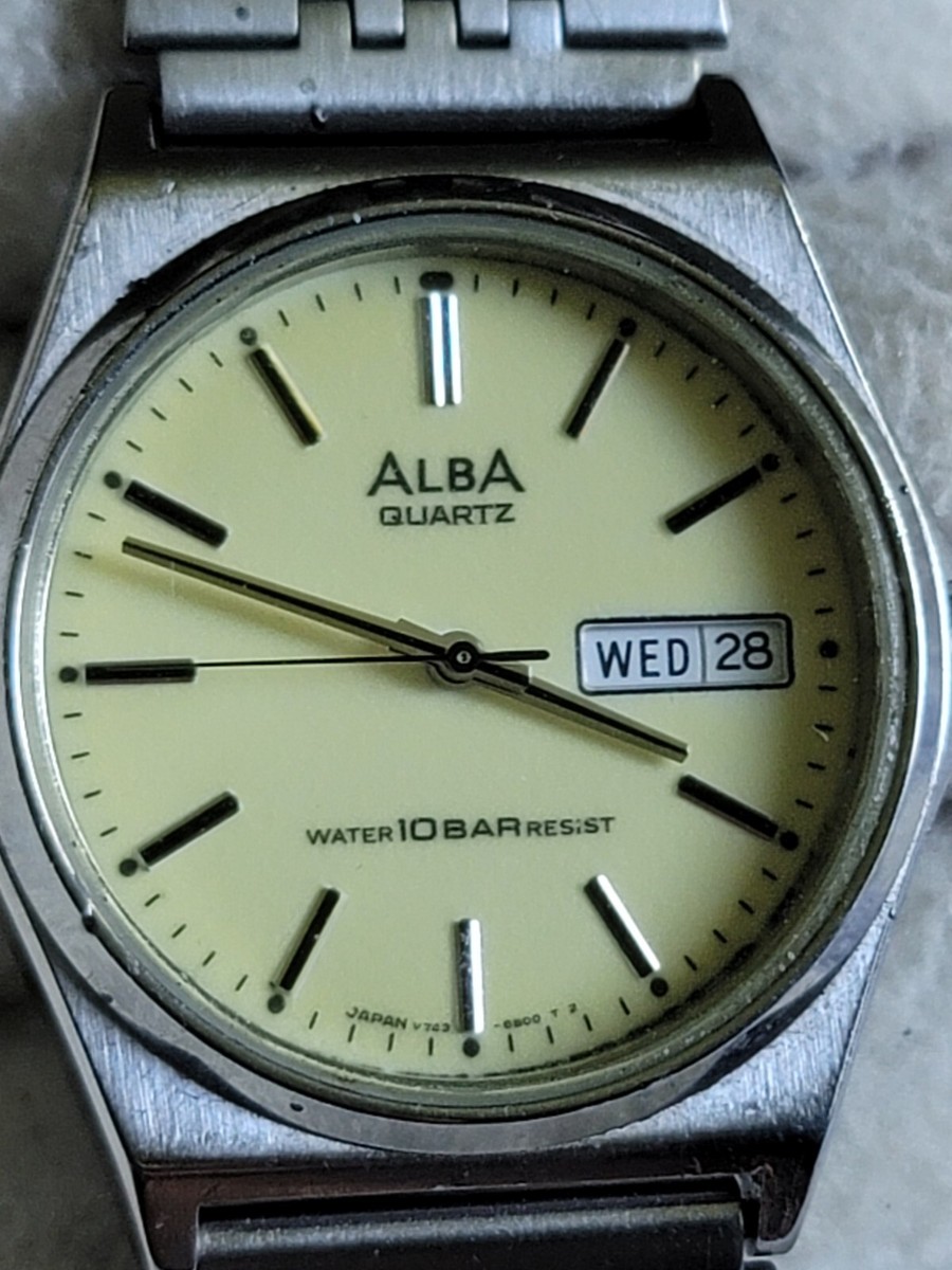 Seiko Alba V743-8A10 | eBay