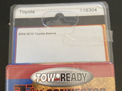 Trailer Wiring Harness Kit For 04-10 Toyota Sienna 118304 T-One Connector - Picture 2 of 6