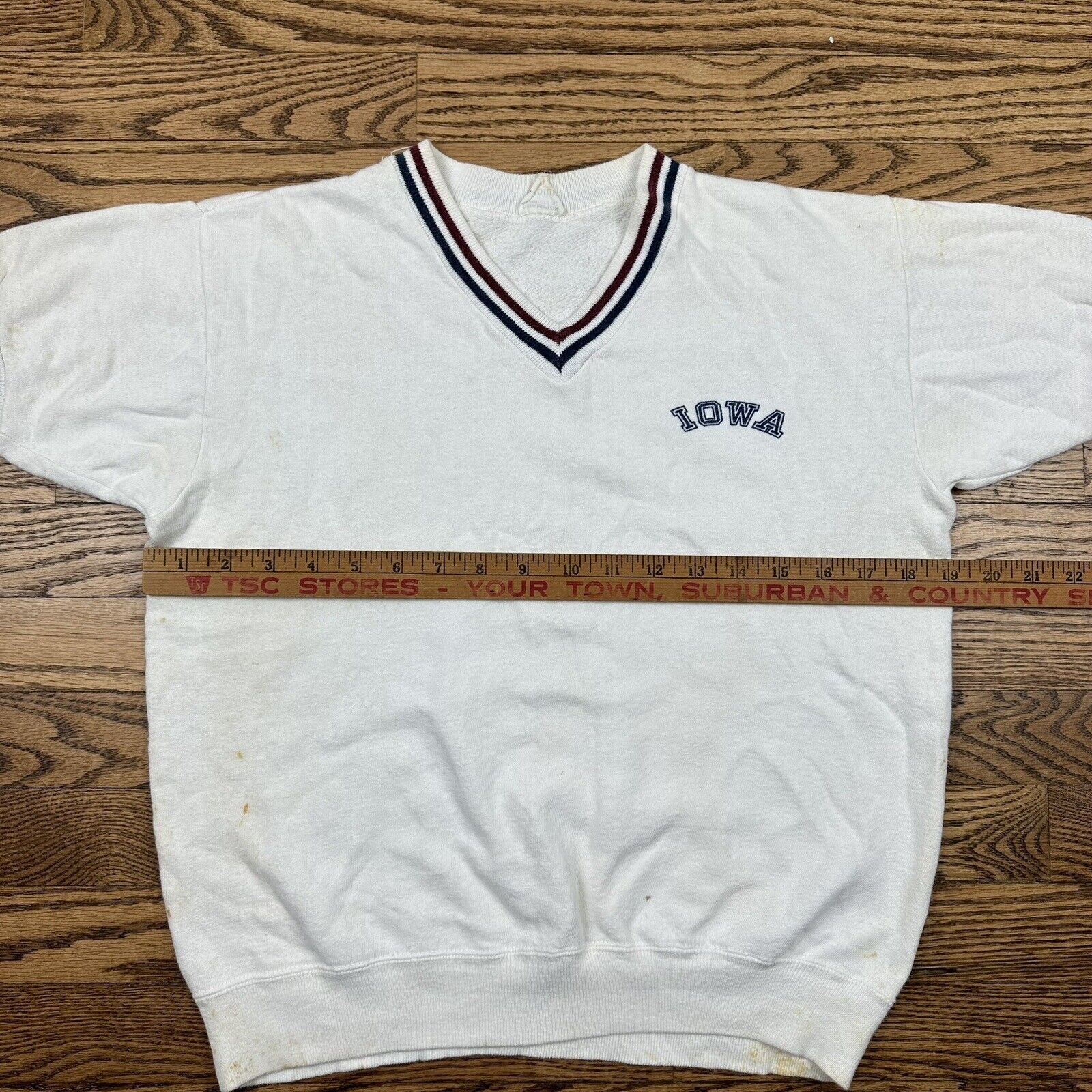 Vintage 50s Champion Running Man Sweatshirt Size … - image 2