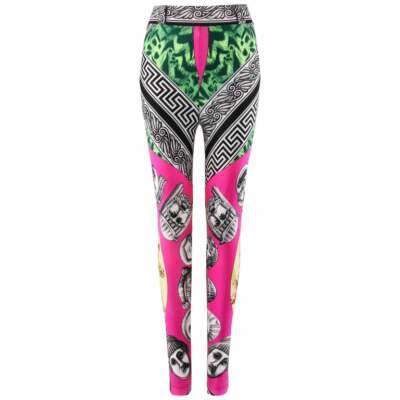 GIANNI VERSACE S/S 1991  Warhol  Balletto Teatro Printed Leggings 