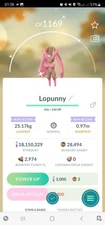 Pokemon Shiny Lopunny ( Flower Crown ) Go