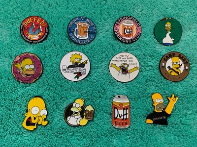 Simpson Golfball Markierer Homer Lisa