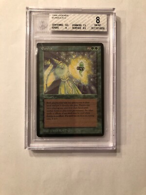 Eureka Legends MTG BGS Graded 8.5/8/7.5/8.5 “8” NM-MT A Beauty (RG