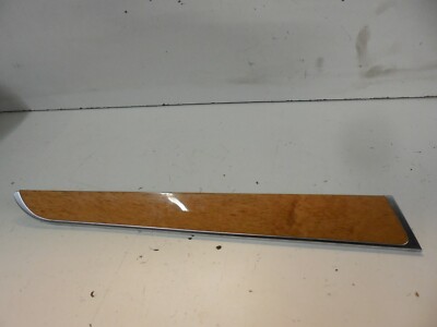 05-11 Audi A6, Quattro S6 C6 Rear Left Interior Door Panel Wood Trim 4F0867419B