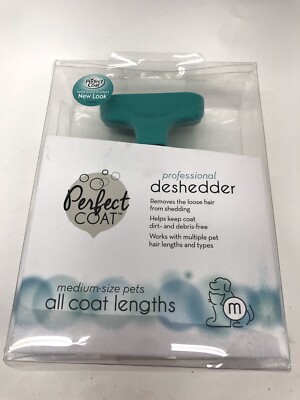 Perfect Coat Professional deShedder For All Coat Lengths Med Size Dogs Open Box
