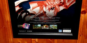 Grandia II 2 Video game Rare Small Poster / Vintage Ad Page Framed PS2 Dreamcast