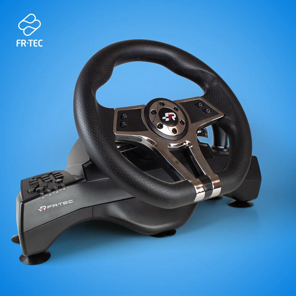 Volante y Pedales FR-TEC Hurricane Wheel MKII para PC/PS4/PS3/N.Switch Usado - Imagen 3 de 4