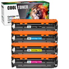 4PK CRG 131 Color Toner Cartridge Set For Canon Imageclass MF8280 8230 7110
