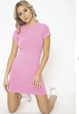 light pink tennis dress Carly Airbrush Tennis Dress in Pink