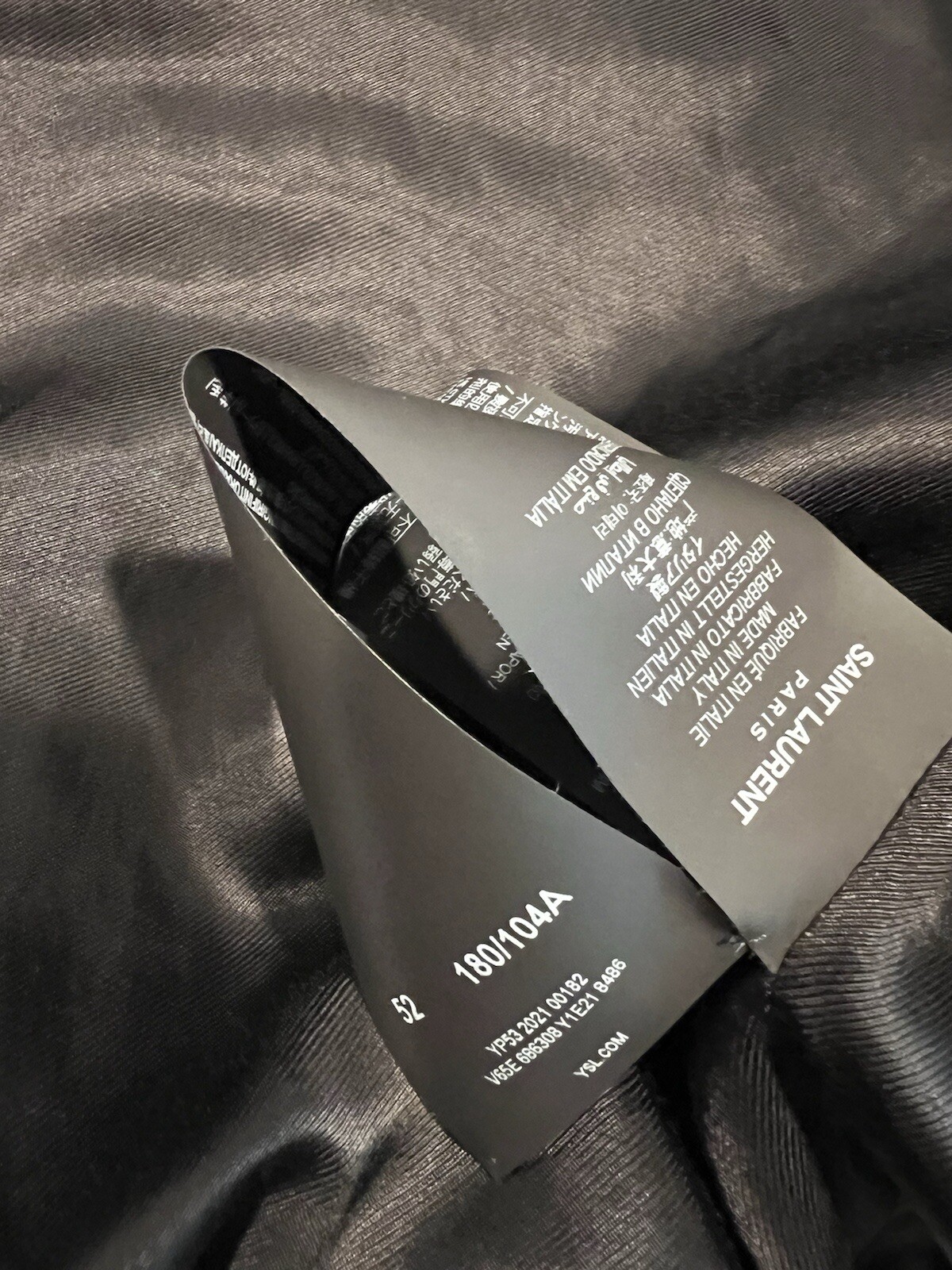 Giacca kimono da uomo Saint Laurent. 52 42. $5490