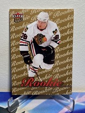 2007-08 Fleer ULTRA Hockey BRYAN BICKELL #204 GOLD MEDALLION SP ROOKIE