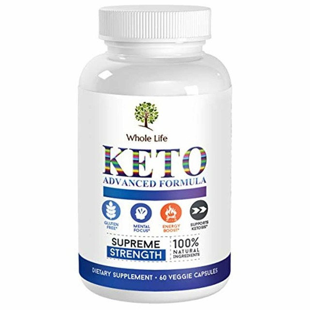 Whole Life Keto Advanced Formula Diet BHB Pills Ketogenic All Natural