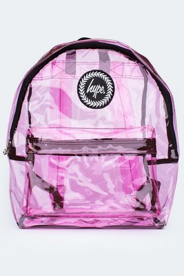 hype transparent backpack