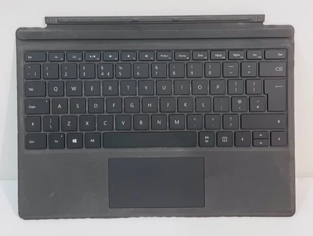 Microsoft Surface Pro 4 TypeCover Black Works With Pro 4/5/6 UK Layout (1235) - Image 3 of 3