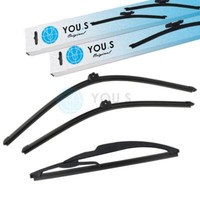 You.S Scheibenwischer Wischer SET Vorne + Hinten FüR Renault ScÉNic II (JM0/1)