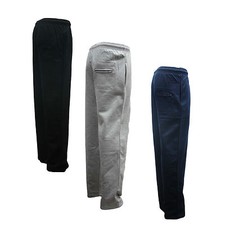 Mens Fleece Jogging Trouser Joggers Tracksuit Bottoms 4XL BLACK, NAVY, GREY