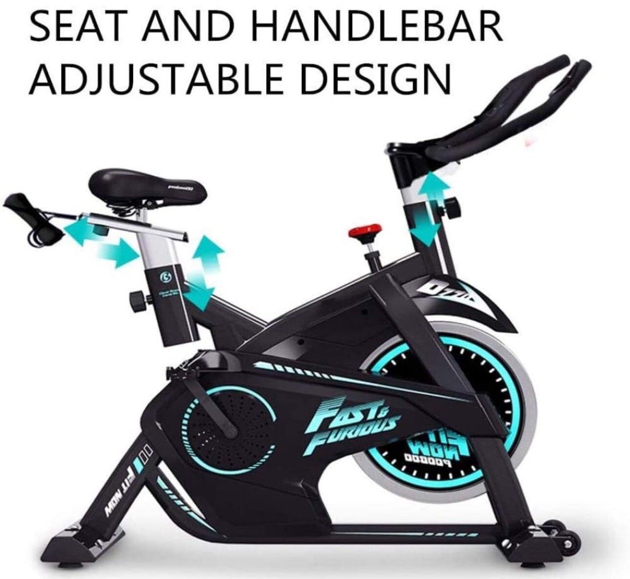 Indoor Cycling Bike Silent Exercise Bike