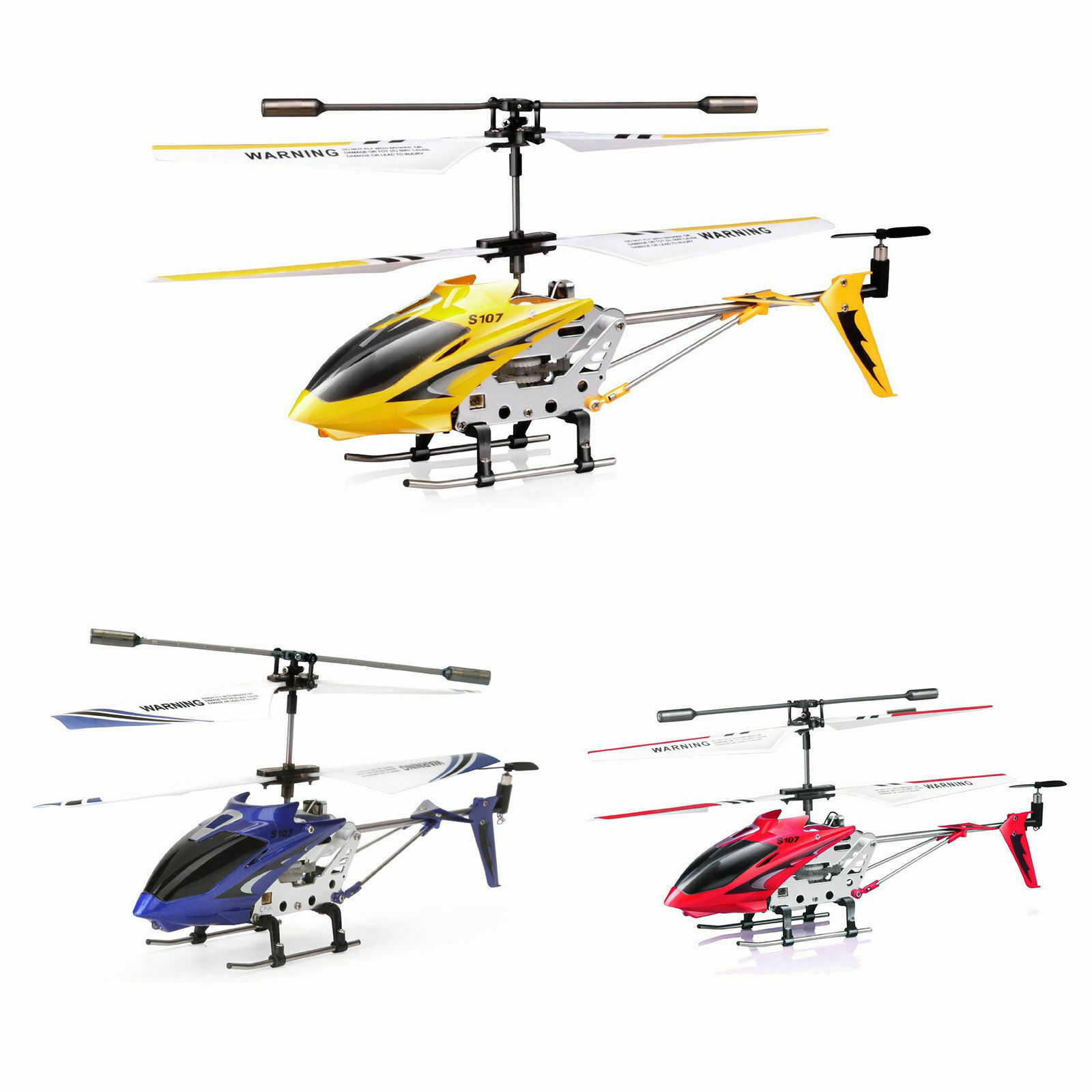 Syma S107 S107G RC Helicopter Phantom Metal 3.5CH Remote Control Toys with Gyro