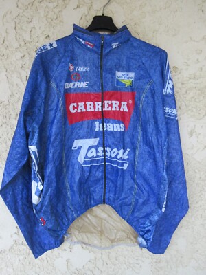 Combi Cuissard cycliste CARRERA The Blue Age TASSONI vintage PANTANI 8 XXXXL