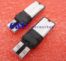 5PCS 6W Bright T10 LED Auto Car Interior COB Width Wedge Bulb Light 12V Red