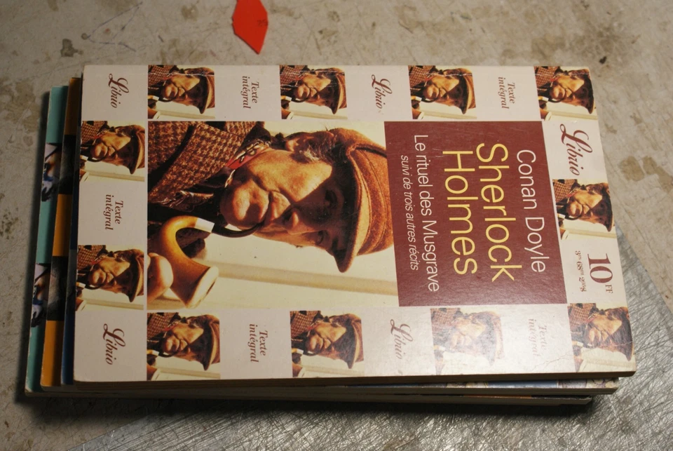 Sherlock HOLMES - 4 récits - Le rituel des Musgrave - Conan DOYLE - Librio - Photo 1/1