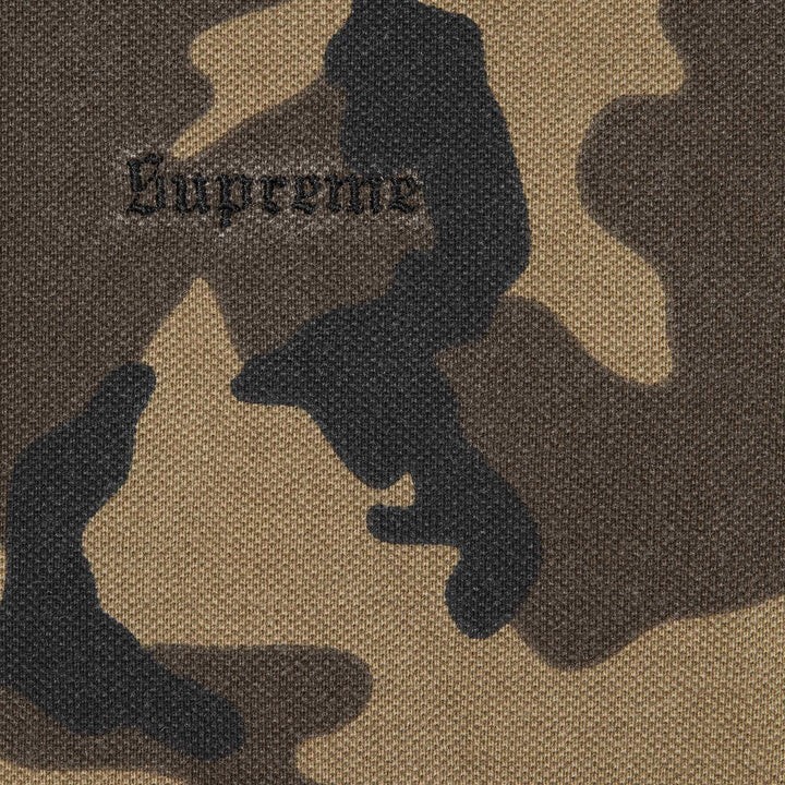 トップス Supreme Washed Camo Polo \"Snow Camo\" Buy Supreme Washed Camo Polo 'Snow Camo' - SS25KN96 SNOW