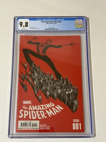 Amazing Spider-Man # 801 (8/18) CGC Graded Comic Book 9.8 NM/M WP