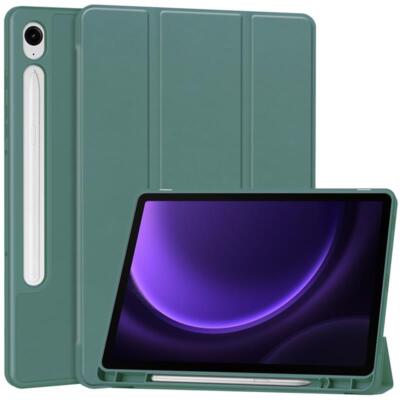 Tablet Stand Case Fr Samsung Galaxy Tab S9 FE / S9 FE Plus Shockproof Flip Cover