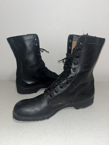 Botas de Combate Selva Vintage 1978 RO Search Edición Militar Hombres 13.5 N Negras Nuevas - Imagen 5 de 11
