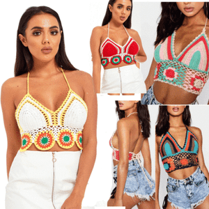 womens crop top bikini