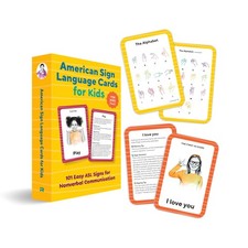 American Sign Language Flash Cards for Kids: 101 Easy ASL Signs for Nonverbal...