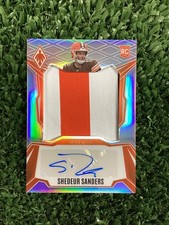 Shedeur Sanders 2025 Panini Phoenix Football Rookie Patch Auto /149 (RC) Browns