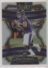 2019 Panini Select Concourse Silver Prizm Trace McSorley #20 0a3