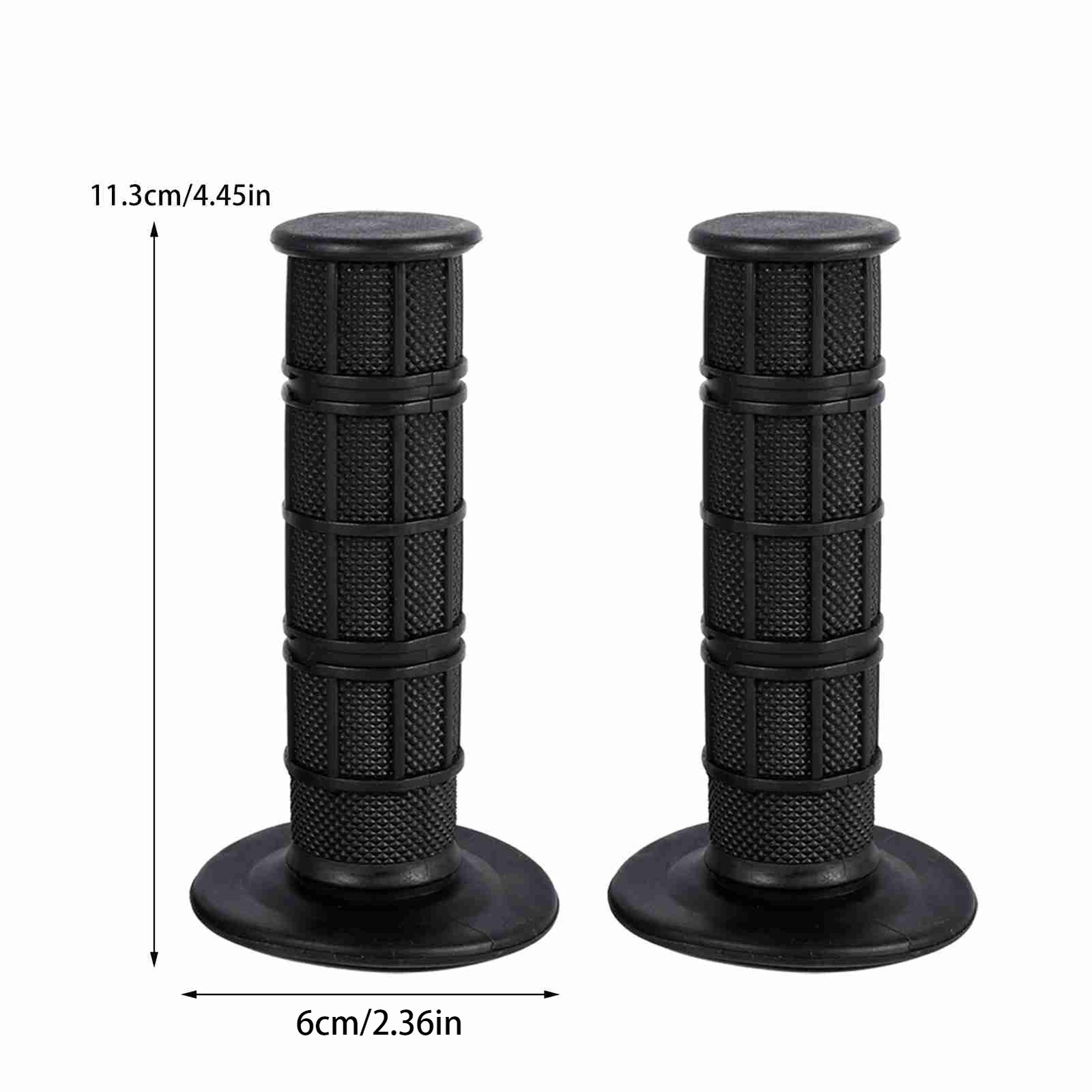 22mm 7/8in Silicone Soft Handle Bar Hand Grips For Pit Dirt Bike Motorcycle