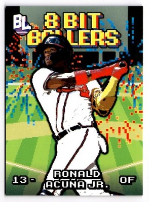 2023 Topps Big League 8 Bit Ballers  - Ronald Acuña Jr. #8B-7 Braves