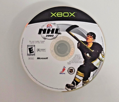 NHL 2002 (Microsoft Xbox, 2001) DISC ONLY