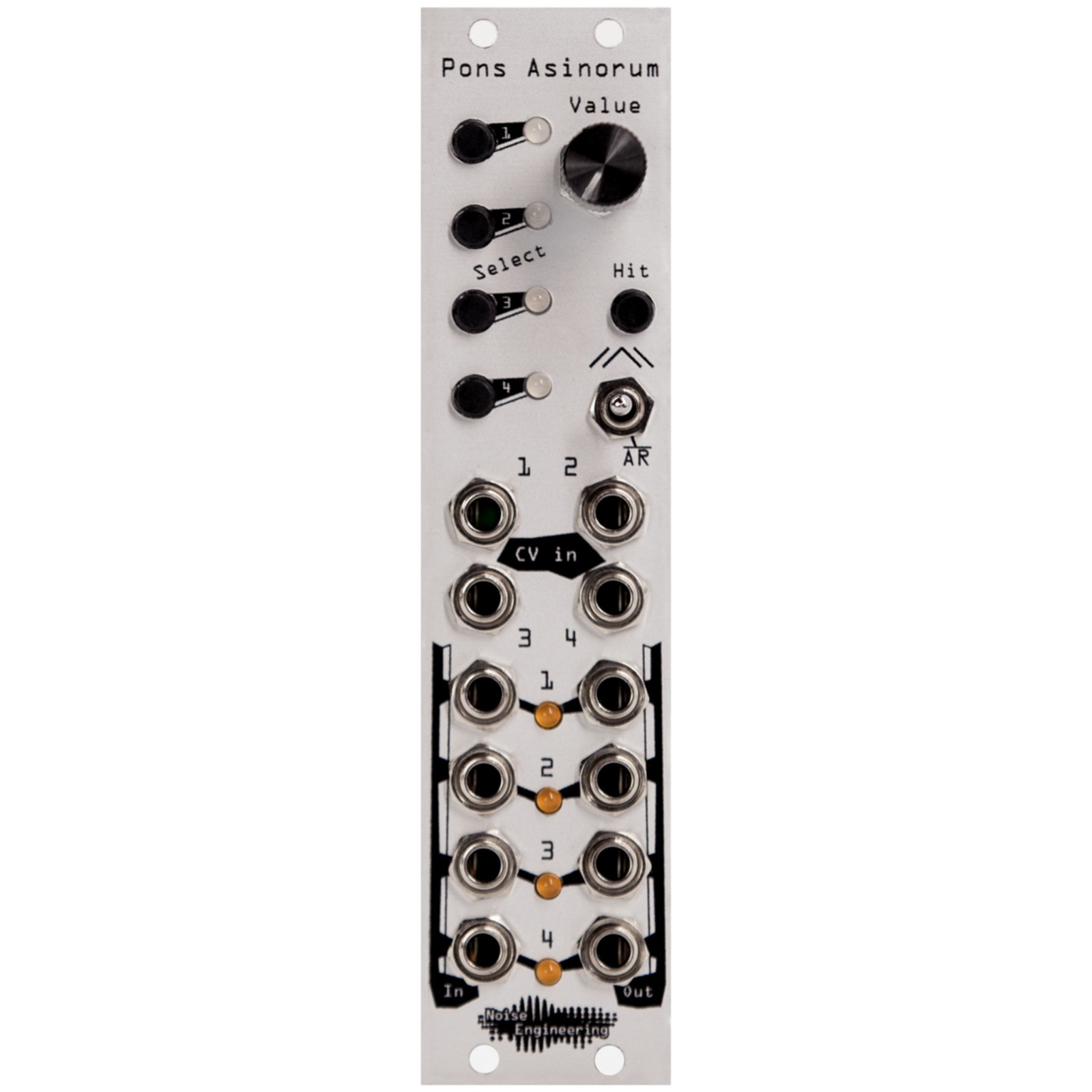 Noise Engineering Pons Asinorum Silver - Envelope Modular Synthesizer 50690₽